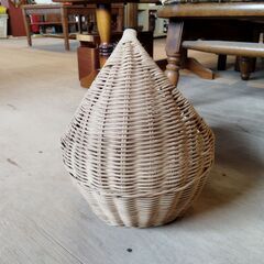 ラタン バスケット 籐籠 かご カゴ 小物入れ　/TJ-2677 2Fの画像