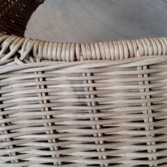 ラタン バスケット 籐籠 かご カゴ 小物入れ　/TJ-2677 2Fの画像