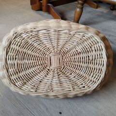 ラタン バスケット 籐籠 かご カゴ 小物入れ　/TJ-2677 2Fの画像