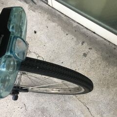 地域限定送料無料　パナソニック　ビビ　DX　13,2AH　子供乗せ　24インチ　濃茶　パスウィズ　アシスタ　神戸市　電動自転車の画像