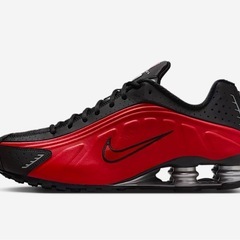 ナイキ ショックス R4 ユニバーシティxレッド/ブラック/メタリックシルバー　 新品未使用の画像