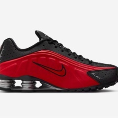 ナイキ ショックス R4 ユニバーシティxレッド/ブラック/メタリックシルバー　 新品未使用の画像