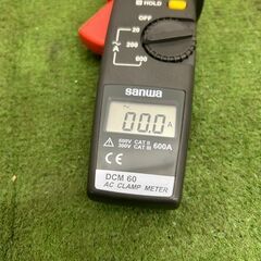 SANWA DCM60 クランプメーター【野田愛宕店】【店頭取引限定】【中古】管理番号：ITRM7UCH7VKGの画像