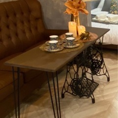 足踏みミシン台 鉄脚 網目 ミシン脚 アンティーク 昭和レトロの画像