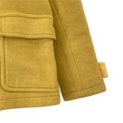 SHIPS シップス 無地 秋冬 AW ピーコート ウール イエロー レディース 36【古着】【中古】の画像