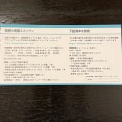 ユネッサン 4人分 フリーパスの画像