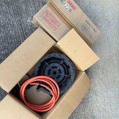 自作焼き芋機　他必要器具の画像