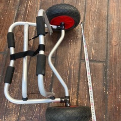 中古ロングボートキャリー　アルミ製の画像