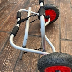 中古ロングボートキャリー　アルミ製の画像