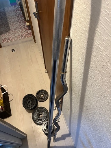 ダンベル　バーベル　EZバーベル　プレート