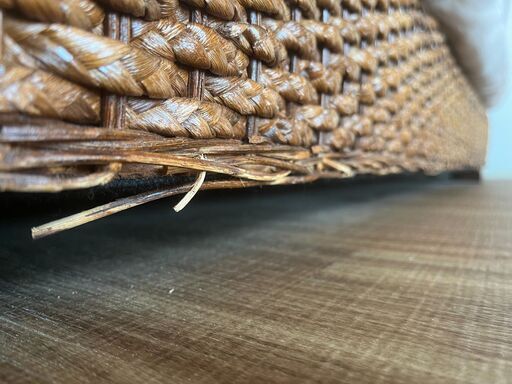 アジアンリゾート風ラタンソファ｜しっかりした作り｜丈夫・安心の重厚感｜