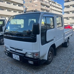 日産アットラス　ダブルキャブ Nissan atlas Double cab Crew Cab  7万KM 1年車検着きの画像