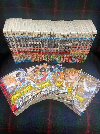 聖闘士星矢 THE LOST CANVAS 冥王神話　25巻全巻セット　外伝版6巻　帯あり付き コミック 漫画 聖闘士星矢