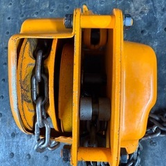 ★新品・未使用★KITO製★チェーンブロック★0.5t★の画像