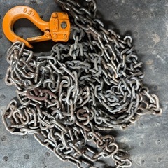 ★新品・未使用★KITO製★チェーンブロック★0.5t★の画像