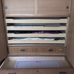 キレイめな和ダンス　昭和レトロの画像