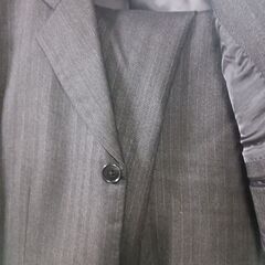 (古着)BLUEHILLS ストライプスーツ上下セットの画像