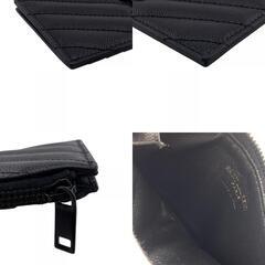 サンローランパリ SAINT LAURENT PARIS コインケース フラグメントケース 607915 ブラックの画像