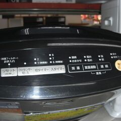 （1台限り★ジモティー特典あり★木造5畳までサイズの）パナソニック　加湿セラミックファンヒーター　２０１８年製　DS-FKX1205　黒　　高く買取るゾウ八幡東店の画像