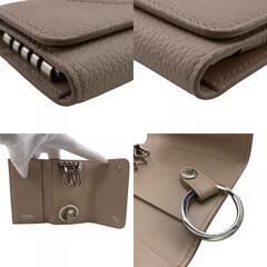 プラダ PRADA キーケース ヴィッテロダイノ 4連 キーリング付き 1PG004 ピンクの画像