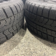 155/65R13 スズキ純正 スタッドレスホイールセット ホイール塗装済 23年製バリ溝の画像