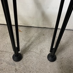 71cm ダイニングテーブル　スチール脚の画像