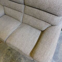 【JM906】 服部家具 ブル 2Pソファ 二人掛けソファ ファブリックの画像