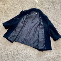 【アンゴラ/ウール100%】リアルミンクファー クラシカルコートLの画像