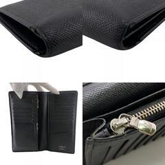 ルイヴィトン LOUIS VUITTON 長財布 タイガ ポルトフォイユブラザ 二つ折り ロングウォレット M30285 ノワールの画像