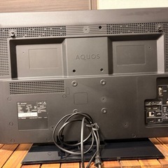 【テレビ台付き】液晶テレビ　SHARP あくおすAQUOSの画像