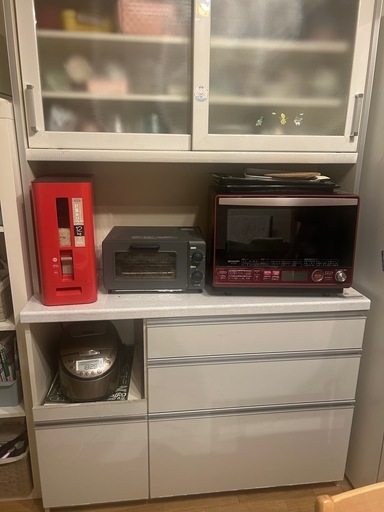 ニトリ　食器棚　120センチ幅