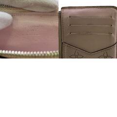 ルイヴィトン LOUIS VUITTON コインケース マヒナ ポルトカルトレクトヴェルソ M81438 ピンクの画像