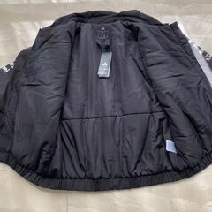 adidas メルセデスAMG F1 コラボ ブラック ジャケット スポンサーロゴ Sの画像