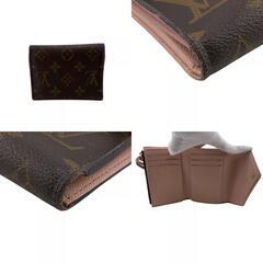 ルイヴィトン LOUIS VUITTON 三つ折り財布 モノグラム ポルトフォイユヴィクトリーヌ コンパクトウォレット M62360 ブラウンの画像