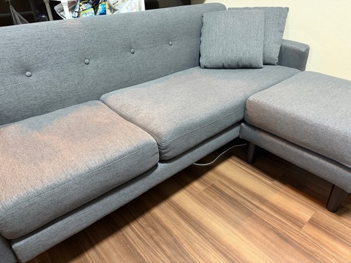 【受け渡し決まりました】カウチL字ソファ