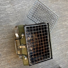 キャプテンスタッグ　V型 卓上グリル　3点セットの画像