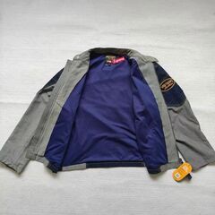 Supreme デニム パッチワーク ジャケットの画像