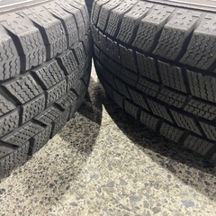 145/80R13 スタッドレス ホイールセット 22年製バリ溝の画像