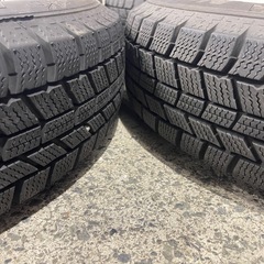 145/80R13 スタッドレス ホイールセット 22年製バリ溝の画像
