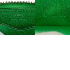 エルメス HERMES コインケース ジップアンゴー W グリーンの画像