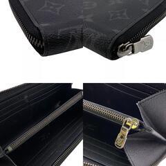 ルイヴィトン LOUIS VUITTON 長財布 モノグラムエクリプス ラウンドジップウォレット M11611 ブラックの画像