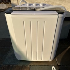 simplus シンプラス 二層式洗濯機 脱水付き 小型洗濯機 SP-NWM01 2024年制 二槽式洗濯機の画像