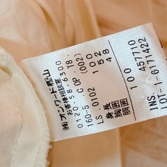 TOCCA ホワイトドレス 100の画像