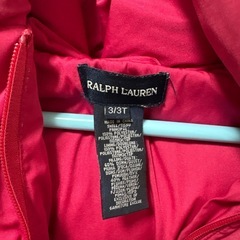 ラルフローレン　ダウン　100の画像