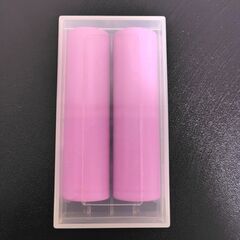 18650 リチウムイオン電池 2本セットの画像