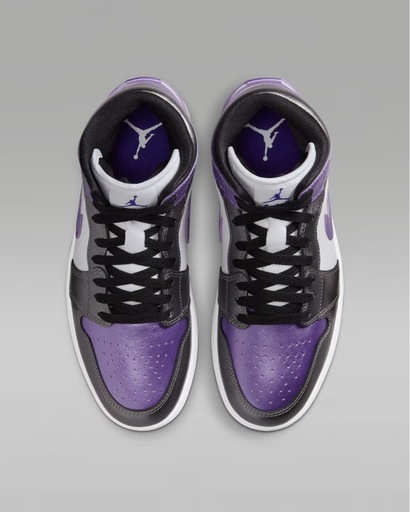 新品未使用 Women's AirJordan1 Mid llic Purple 23.5cm NIKE