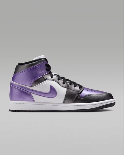 新品未使用 Women's AirJordan1 Mid llic Purple 23.5cm NIKE