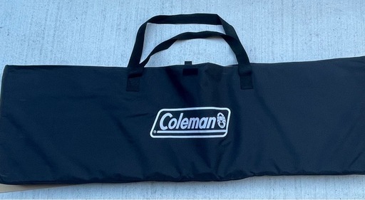 Coleman 折りたたみ式テーブル 木目調