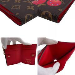 ルイヴィトン LOUIS VUITTON 二つ折り財布 ポルトフォイユ リサ コンパクトウォレット M13420 ブラウンの画像