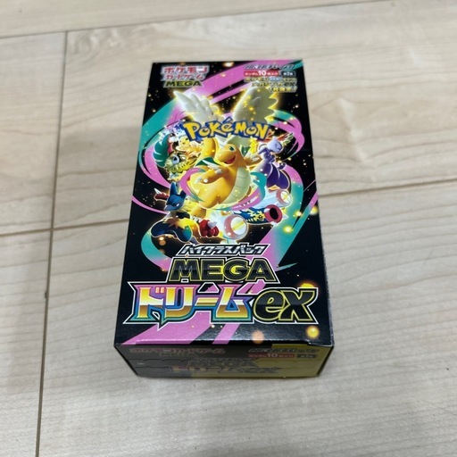 【取引中】MEGAドリームex　シュリンクなし　ペリペリあり　１BOX ポケモンカード